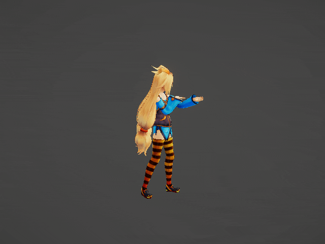 Stand_RifleAim (側面)